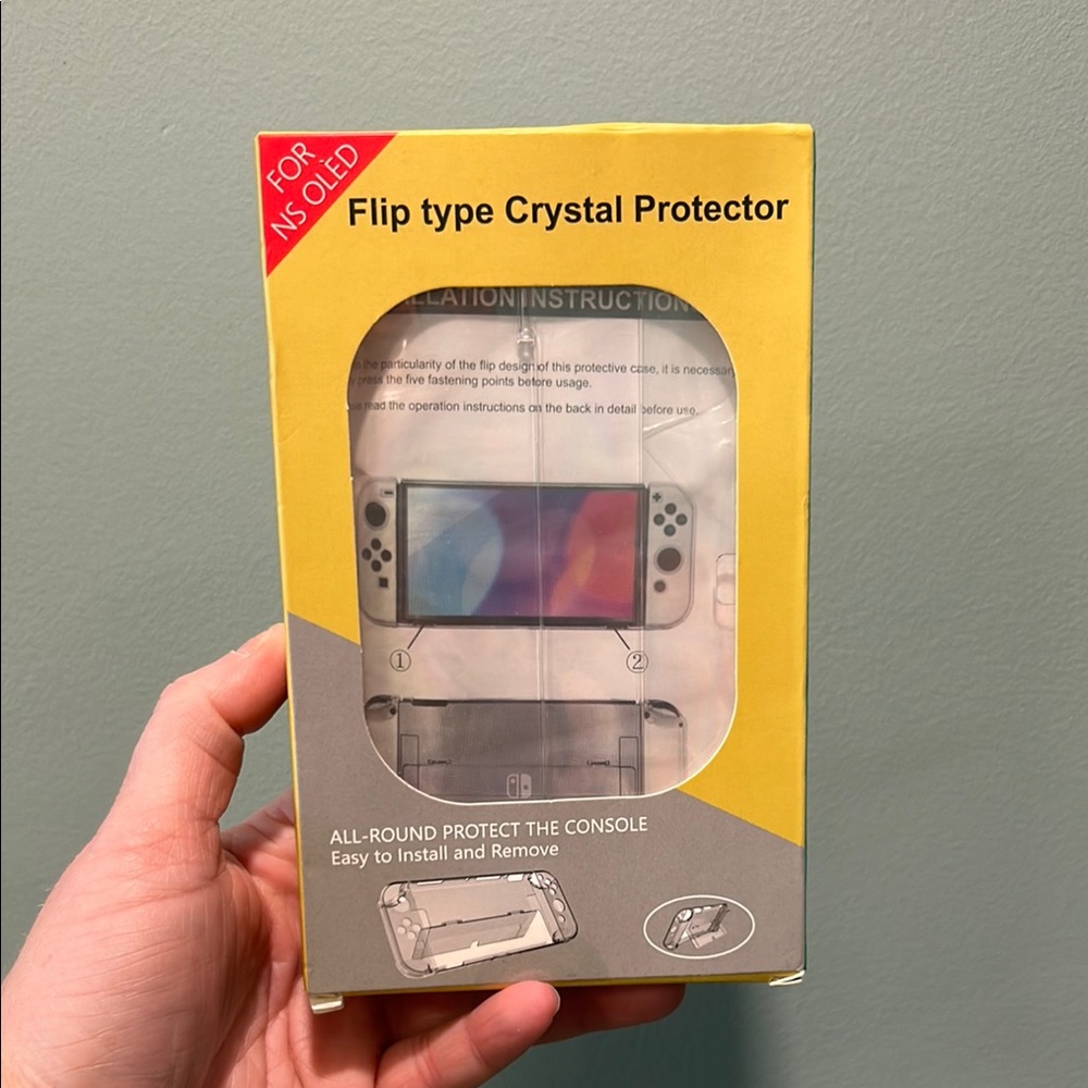 ✨BNWT - Transparent Protective case with NS Switch Accessories✨ - Picture 8 of 9